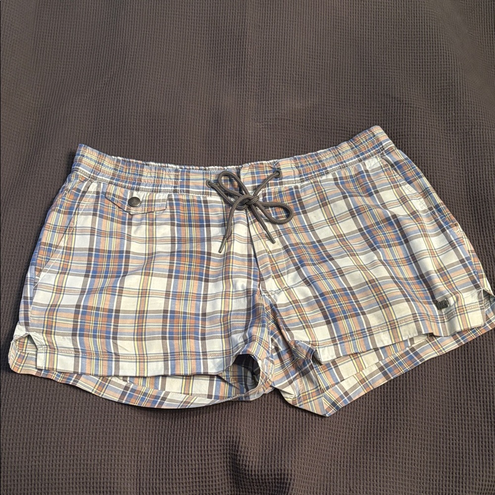 Marc by Marc Jacobs Plaid Swim Trunks
